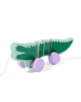 HEMA Houten Trekdier Krokodil