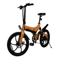 Bohlt elektrische vouwfiets x200 oranje - thumbnail