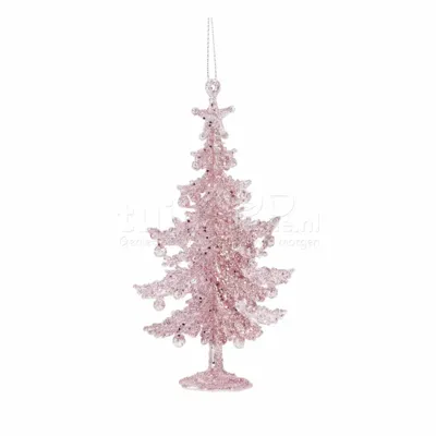 Kerstornament Kerstboom Roze 1st Kerstornament Kerstboom Roze 1st