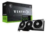 MSI VENTUS GeForce RTX 5070 12G 3X OC NVIDIA 12 GB GDDR7 - thumbnail
