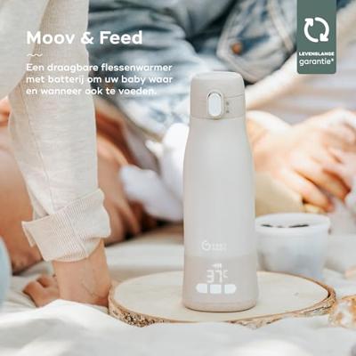 Mobiele flessenwarmer Moov & Feed BABYMOOV grijs - thumbnail