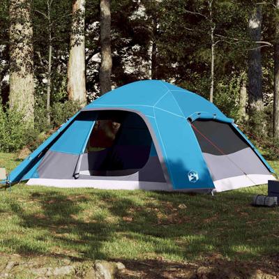 VidaXL Koepeltent 6-persoons waterdicht blauw VidaXL Koepeltent 6-persoons waterdicht blauw