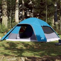 VidaXL Koepeltent 6-persoons waterdicht blauw - thumbnail