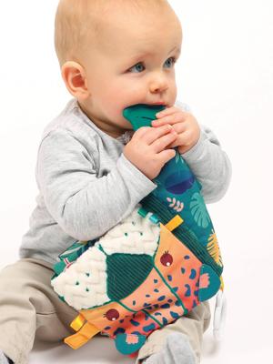 Stoffen boek Jungle LUDI meerkleurig Stoffen boek Jungle LUDI meerkleurig