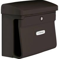 Burg-Wächter Bremen kunststof brievenbus - bruin - thumbnail