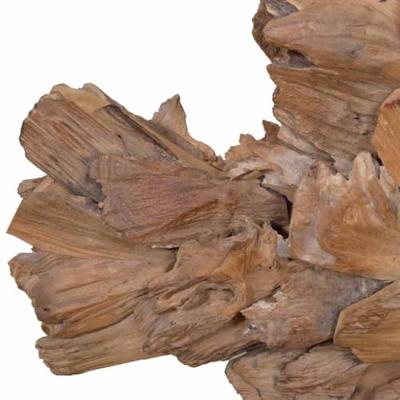 VidaXL Vissenbeeld 40x12x57 cm teakhout