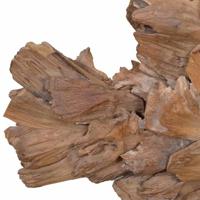 VidaXL Vissenbeeld 40x12x57 cm teakhout - thumbnail