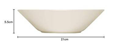 Iittala Teema Diep bord 21 cm wit