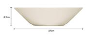 Iittala Teema Diep bord 21 cm wit - thumbnail