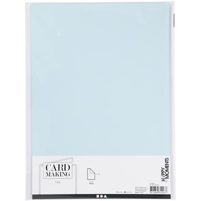 Creativ Company Karton, a4, vel 210x297 mm, 220 gr, lichtblauw, 10 stuk/ 1 doos