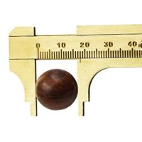 Draagbare mini Brass glijden 100mm gauge Vernier parel sieraden meten Caliper - thumbnail