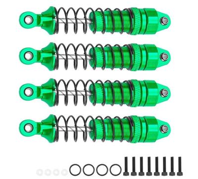 Schokdempers (4) voor de Arrma 1/18 Grom (Mojave, Typhon, Granite) - Groen
