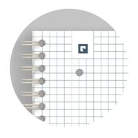 Spiraalblok oxf origin a4+ rt 5mm 140pag 80gr zw | 5 stuks - thumbnail