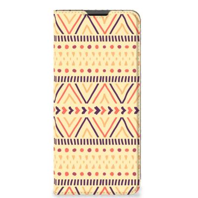 Motorola Moto G51 5G | Hoesje met Magneet | Aztec Yellow Motorola Moto G51 5G | Hoesje met Magneet | Aztec Yellow