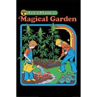 Poster Steven Rhodes - Let's Plant A Magical Garden 61x91,5cm - thumbnail