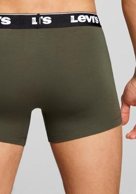 Levi's Boxershorts Repeat Logo 3-pack Khaki-L