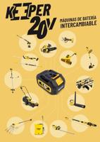 Heroplaadbare lithium batterij Garland Keeper 0005 4 Ah 20 V - thumbnail