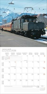 Eisenbahnen - Spoorwegen Kalender 2026
