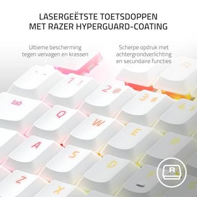 Razer DeathStalker V2 Pro TKL Draadloos Wit - Razer Linear Optical