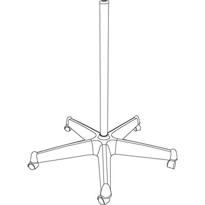 TOOLCRAFT 1526047 Rolstatief