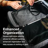 Osprey Transporter Squffel 70 Duffel Raven Black/Black 70L - thumbnail