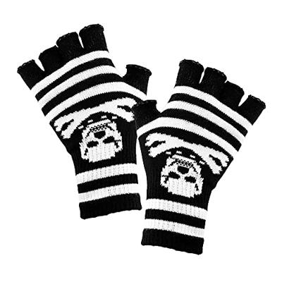 Vingerloze skelet handschoenen - thumbnail