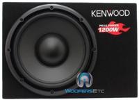 Kenwood KSC-W1200B Auto-subwoofer passief 1200 W - thumbnail