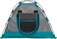 TRIXIE TENT VOOR HONDEN DONKERGRIJS / PETROL 47X47X34 CM - thumbnail