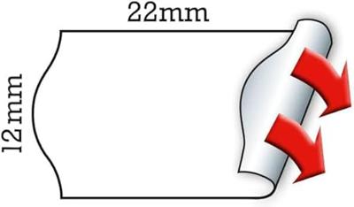 METO Prijslabels 9506155 Permanent hechtend Breedte etiket: 22 mm Hoogte etiket: 12 mm Wit 1 stuk(s) METO Prijslabels 9506155 Permanent hechtend Breedte etiket: 22 mm Hoogte etiket: 12 mm Wit 1 stuk(s)