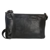 Micmacbags Porto Schoudertasje Zwart - thumbnail