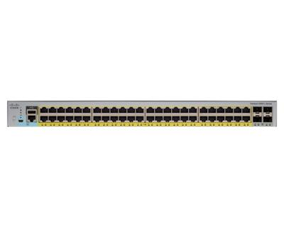 Cisco WS-C2960L-48PS-LL Catalyst 2960L 48 poort GigE met PoE, 4 x 1G SFP, LAN Lite