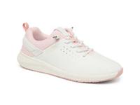 Suecos anti slip schoenen Dag wit-roze - thumbnail