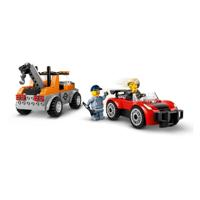 Lego city sleepwagen met sportauto reparatie - 60435 - thumbnail