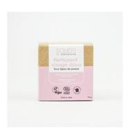 Alphanova Solide Cleansing bar bio gezicht alle huidtype 75 Gram - thumbnail