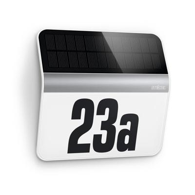 Steinel AUSSENLEUCHTE XSOLAR LH-N EDELSTAHL 007140 Wandspot op zonne-energie LED Zonder 0.03 W Zilver/RVS