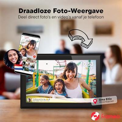 Denver PFF 1021 Digitale WiFi-fotolijst 25.7 cm 10.1 inch Energielabel: C (A - G) 1280 x 800 Pixel 16 GB Zwart Denver PFF 1021 Digitale WiFi-fotolijst 25.7 cm 10.1 inch Energielabel: C (A - G) 1280 x 800 Pixel 16 GB Zwart