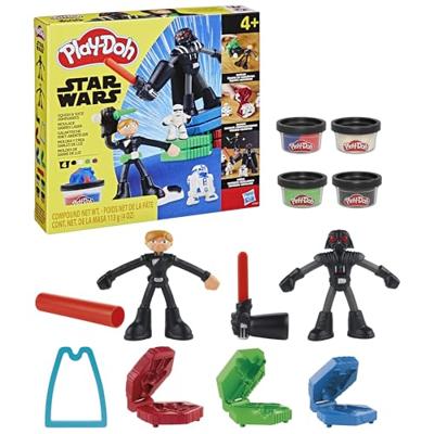 Play-Doh Star Wars Pletten en Hakken Lightsabers