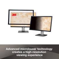 3M Privacyfilter met kader inkijkbeveiliging 58.42 cm / 23 " - thumbnail