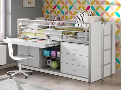 Bed BONNY III 90x200 cm wit Bed BONNY III 90x200 cm wit