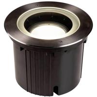 SLV buiten grondspot Dasar 270 rond - zwart / roestvrij staal 4000k symm - thumbnail