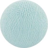 25 losse Cotton Ball's (Licht Aqua) - thumbnail