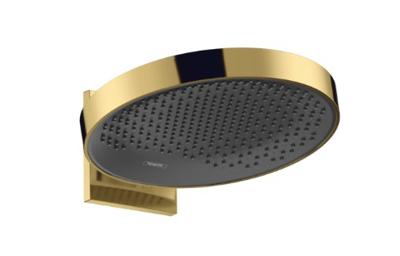 Hansgrohe Hoofddouche Rainfinity PowderRain 360 1jet Met Douche-arm Gepolijst Goud Hansgrohe Hoofddouche Rainfinity PowderRain 360 1jet Met Douche-arm Gepolijst Goud
