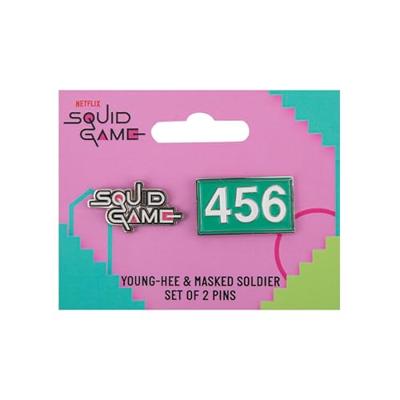 Squid Game Pins 2-Pack Squid Game & Player 456