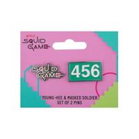 Squid Game Pins 2-Pack Squid Game & Player 456 - thumbnail