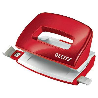 Perforator leitz nexxt wow mini 10 vel rood Perforator leitz nexxt wow mini 10 vel rood