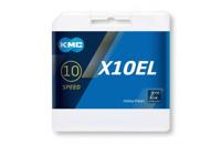 KMC fietsketting x10el - zilver - 10 speed - 114 schakels - thumbnail