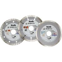 kwb 797080 Diamanten doorslijpschijf Diameter 115 mm Boordiameter 22 mm 3 stuk(s) - thumbnail