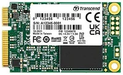 Transcend MSA372M 16 GB mSATA SSD harde schijf SATA III Industrial TS16GMSA372M