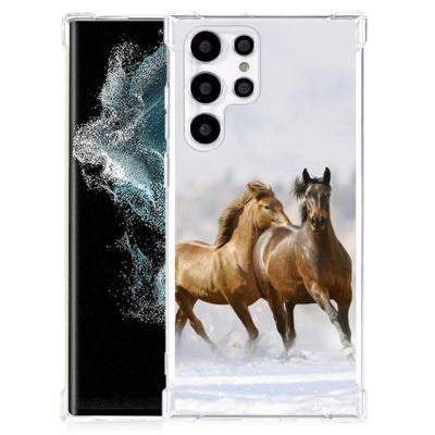 Samsung Galaxy S22 Ultra Case Anti-shock Paarden Samsung Galaxy S22 Ultra Case Anti-shock Paarden