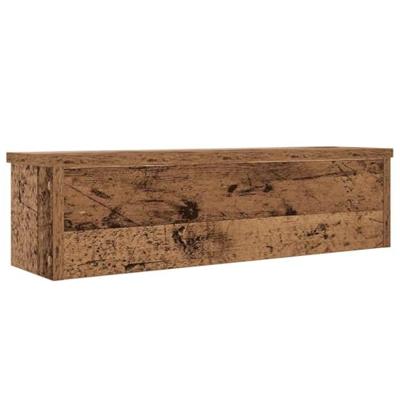 VidaXL Keukenrekken stapelbaar 2 st 60x15x16 cm oud houtkleurig